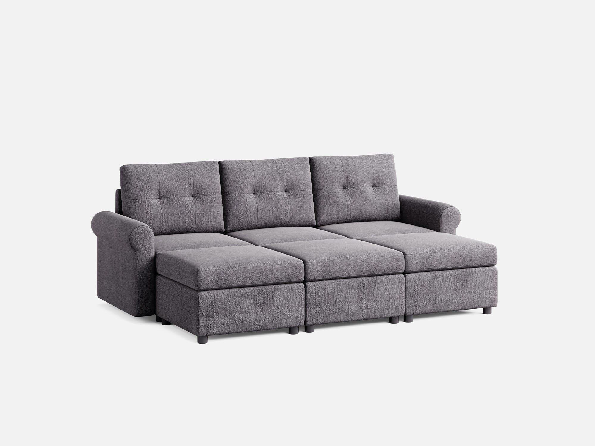 RUBIK III 3 Seats with 3 Ottomans - Image 9