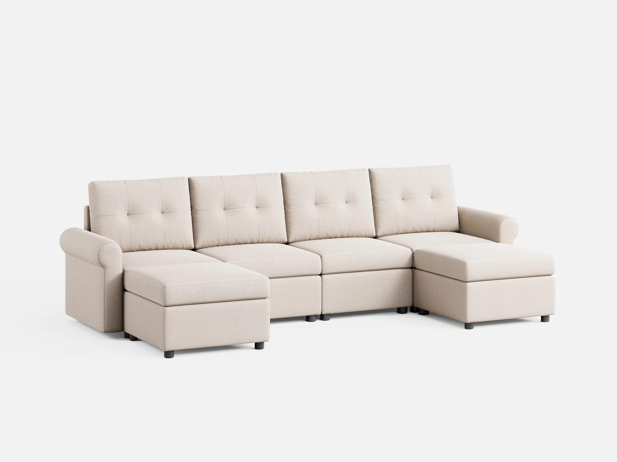 RUBIK III 4 Seats with 2 Ottomans - Image 10