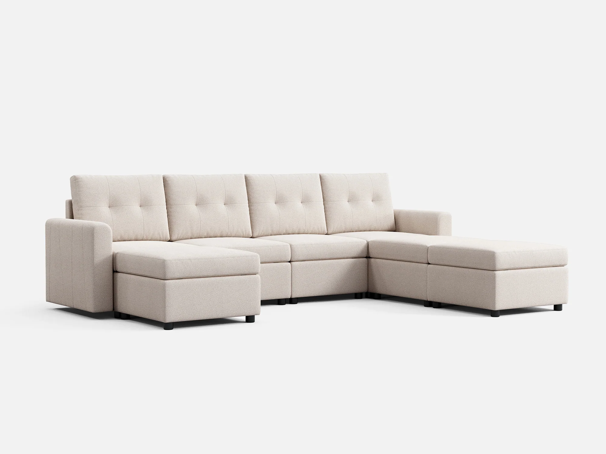 RUBIK III 4 Seats with 3 Ottomans - Image 10