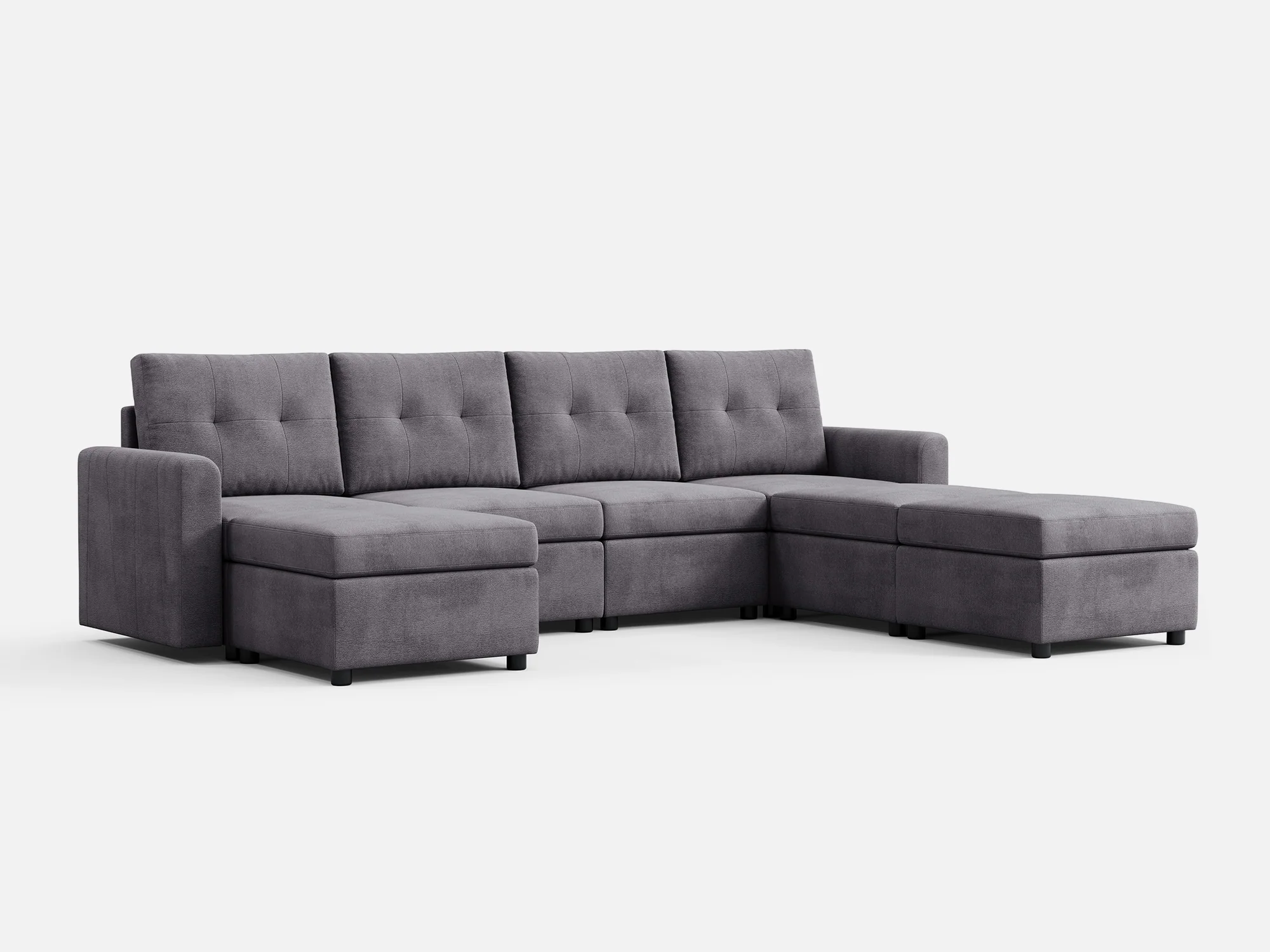 RUBIK III 4 Seats with 3 Ottomans - Image 4