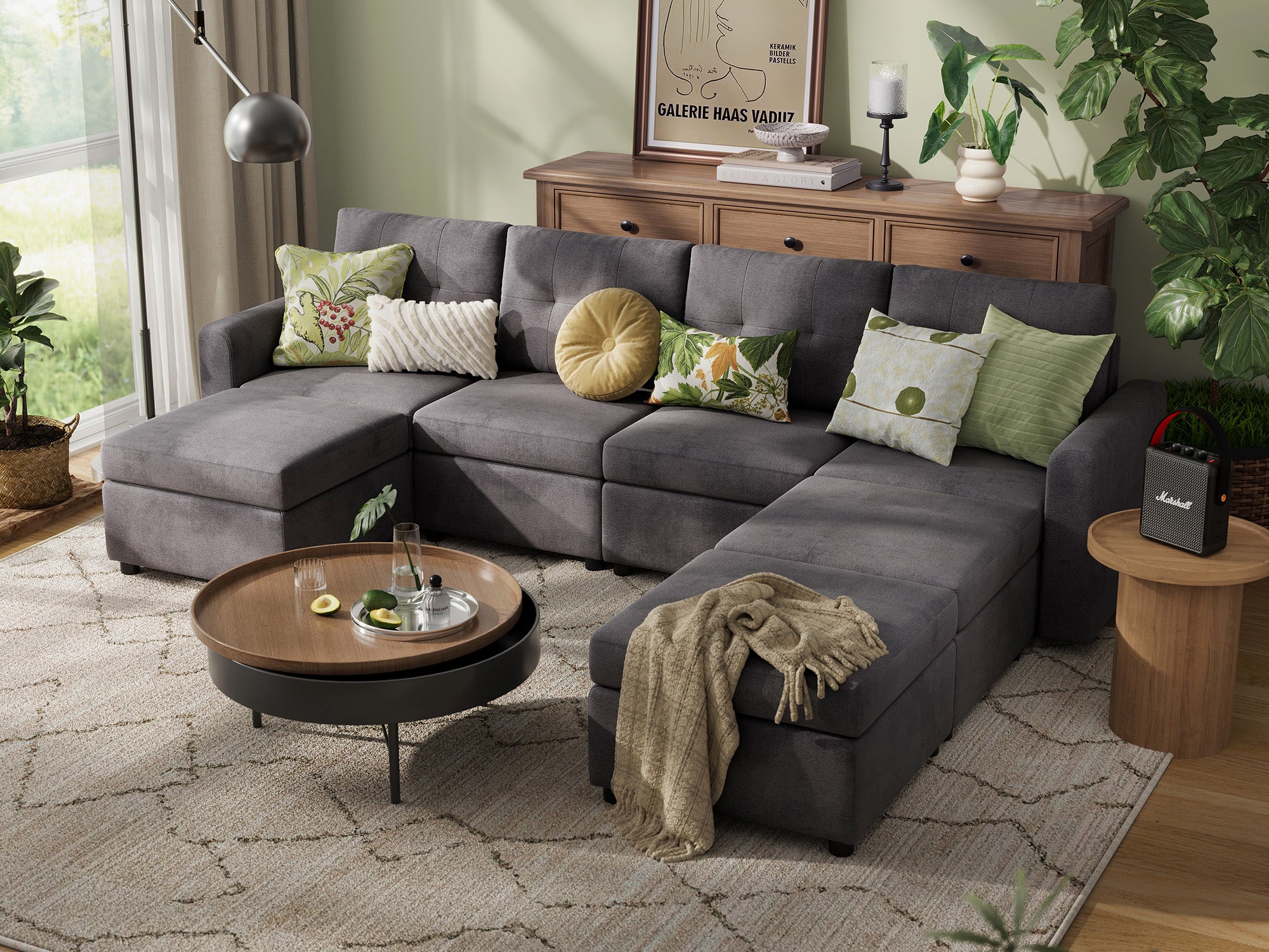 RUBIK III 4 Seats with 3 Ottomans - Image 5