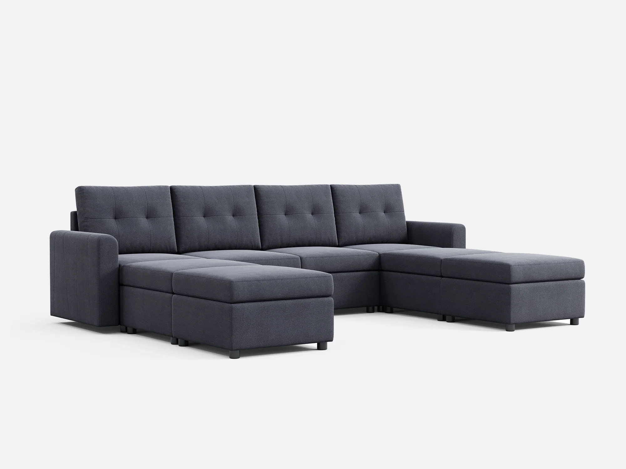 RUBIK III 4 Seats with 4 Ottomans - Image 5