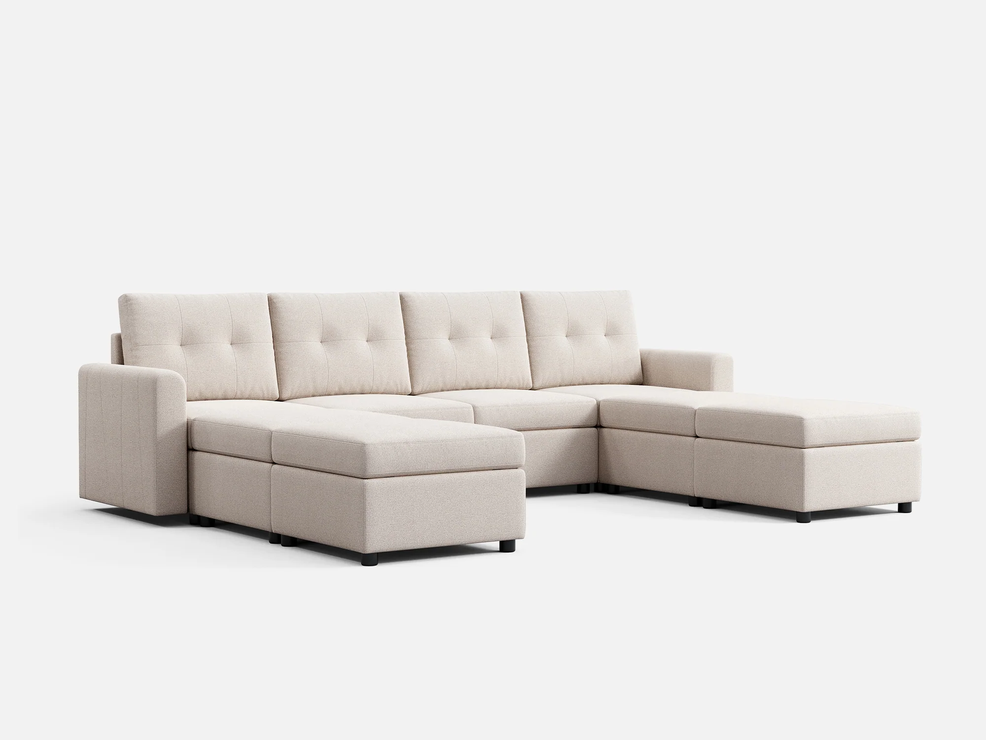 RUBIK III 4 Seats with 4 Ottomans - Image 8