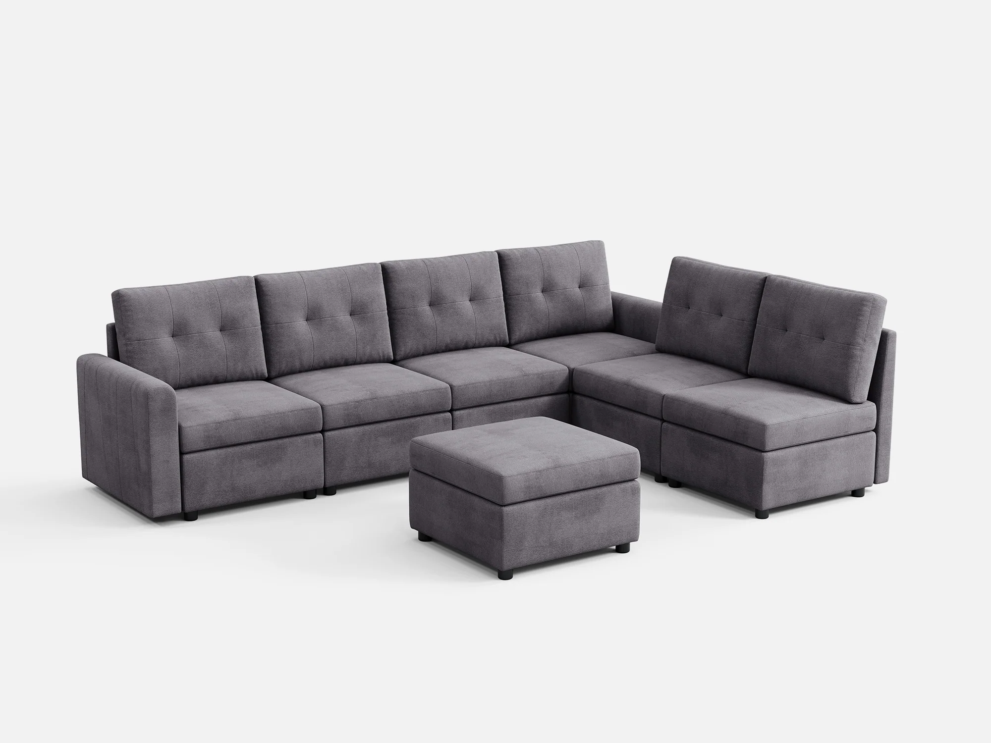 RUBIK III 6 Seats with Ottoman - Image 9