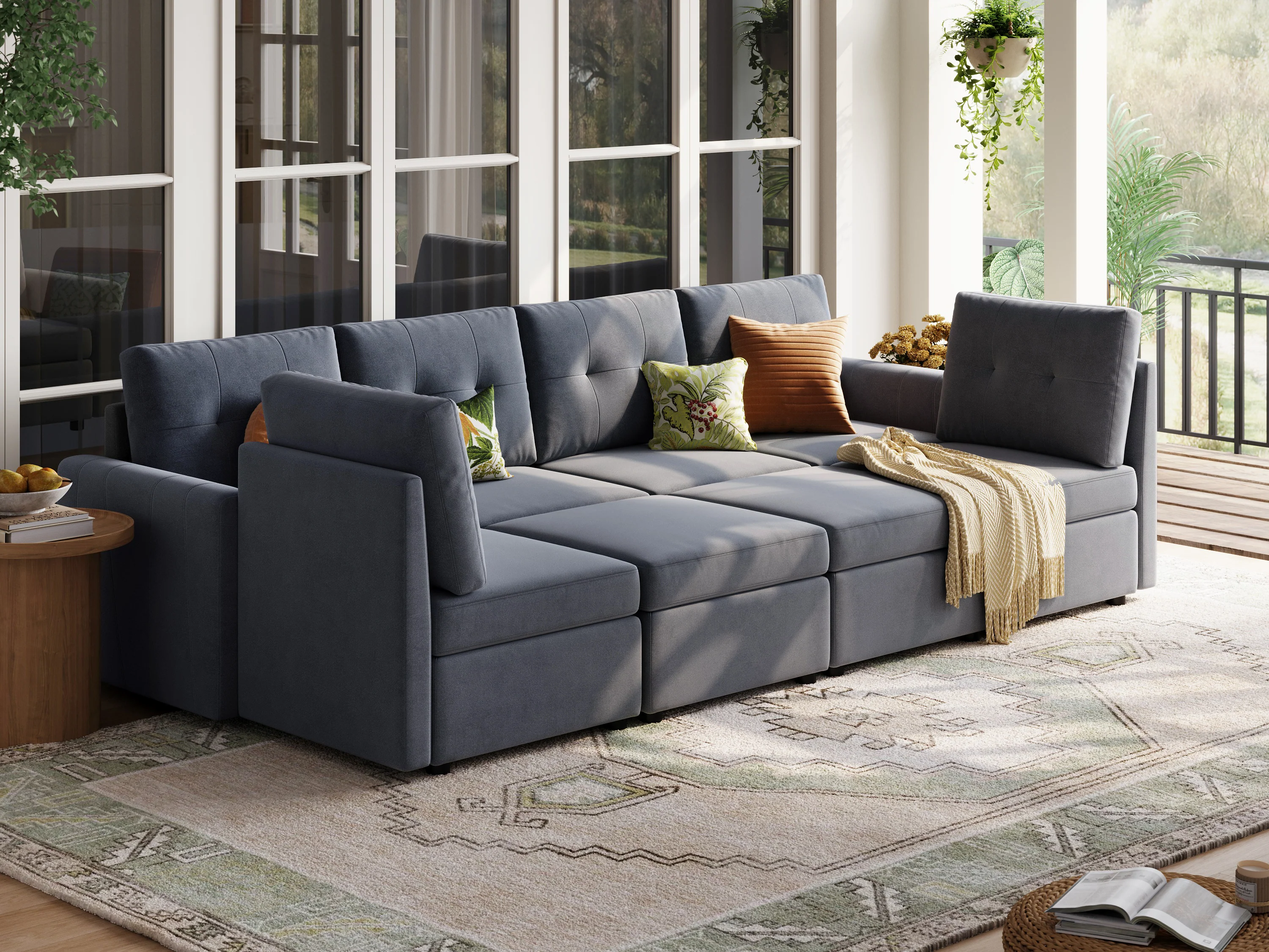 RUBIK III  6 Seats with 2 Ottomans - Image 16