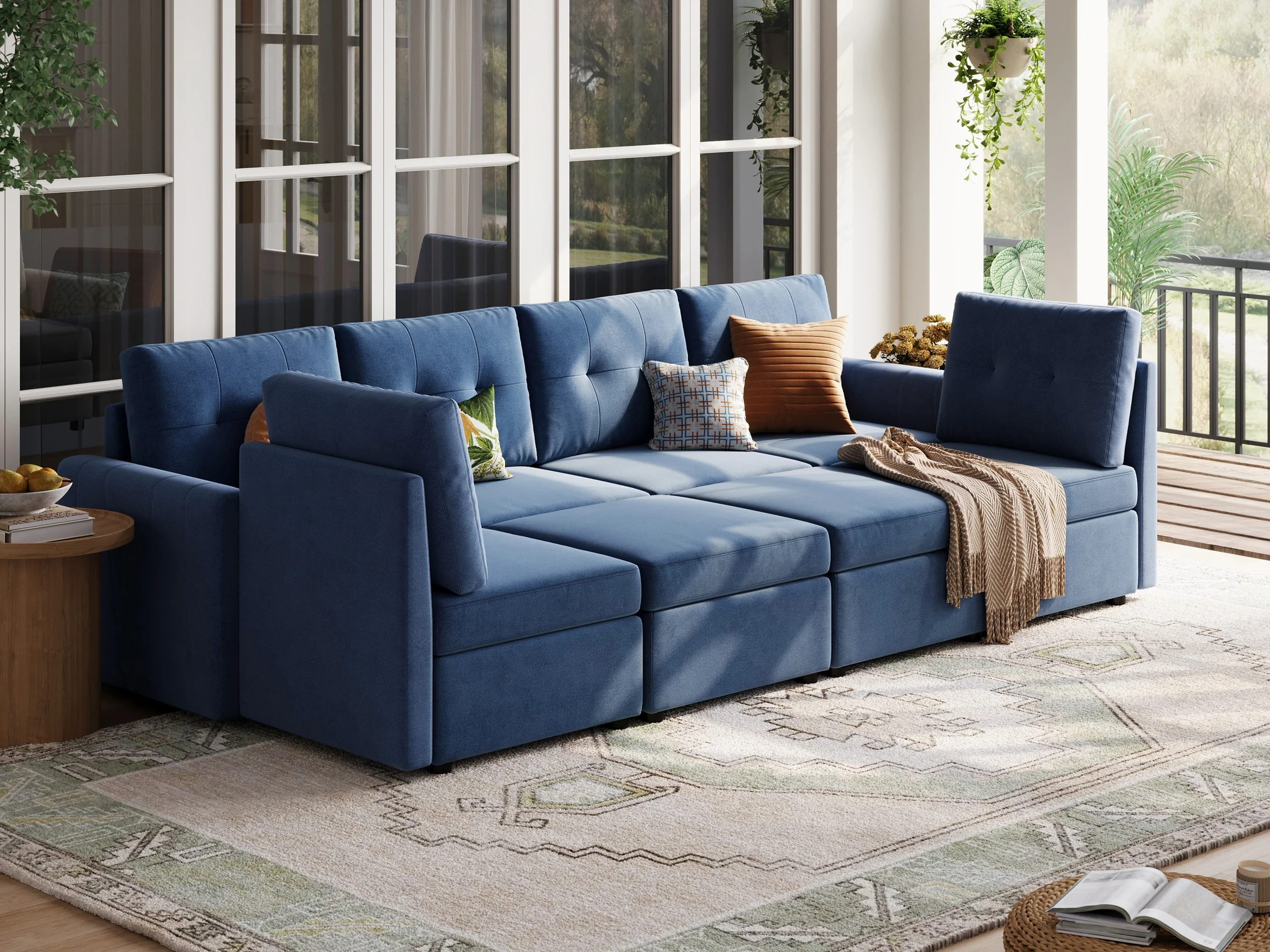 RUBIK III  6 Seats with 2 Ottomans - Image 19