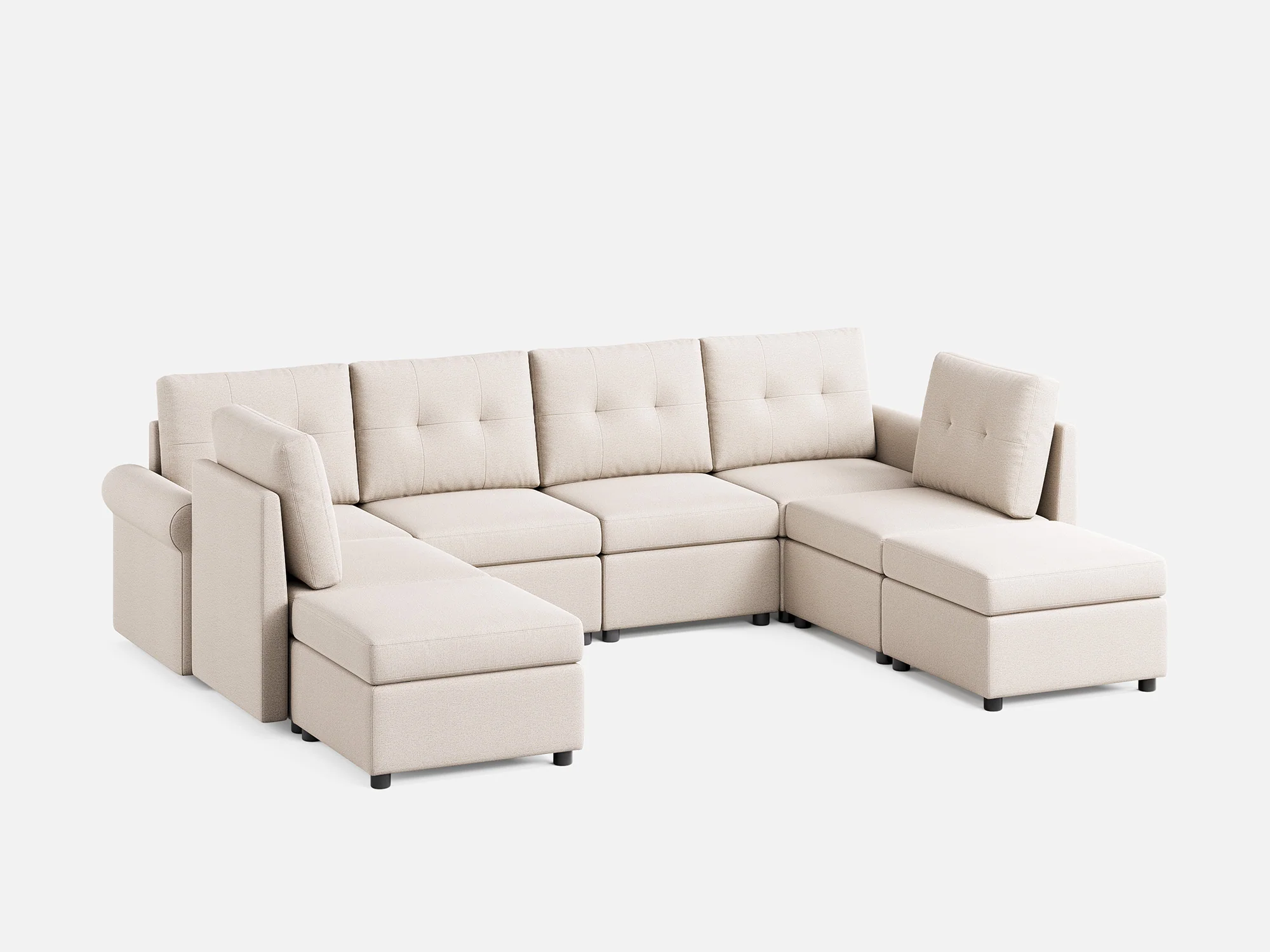 RUBIK III  6 Seats with 2 Ottomans - Image 8