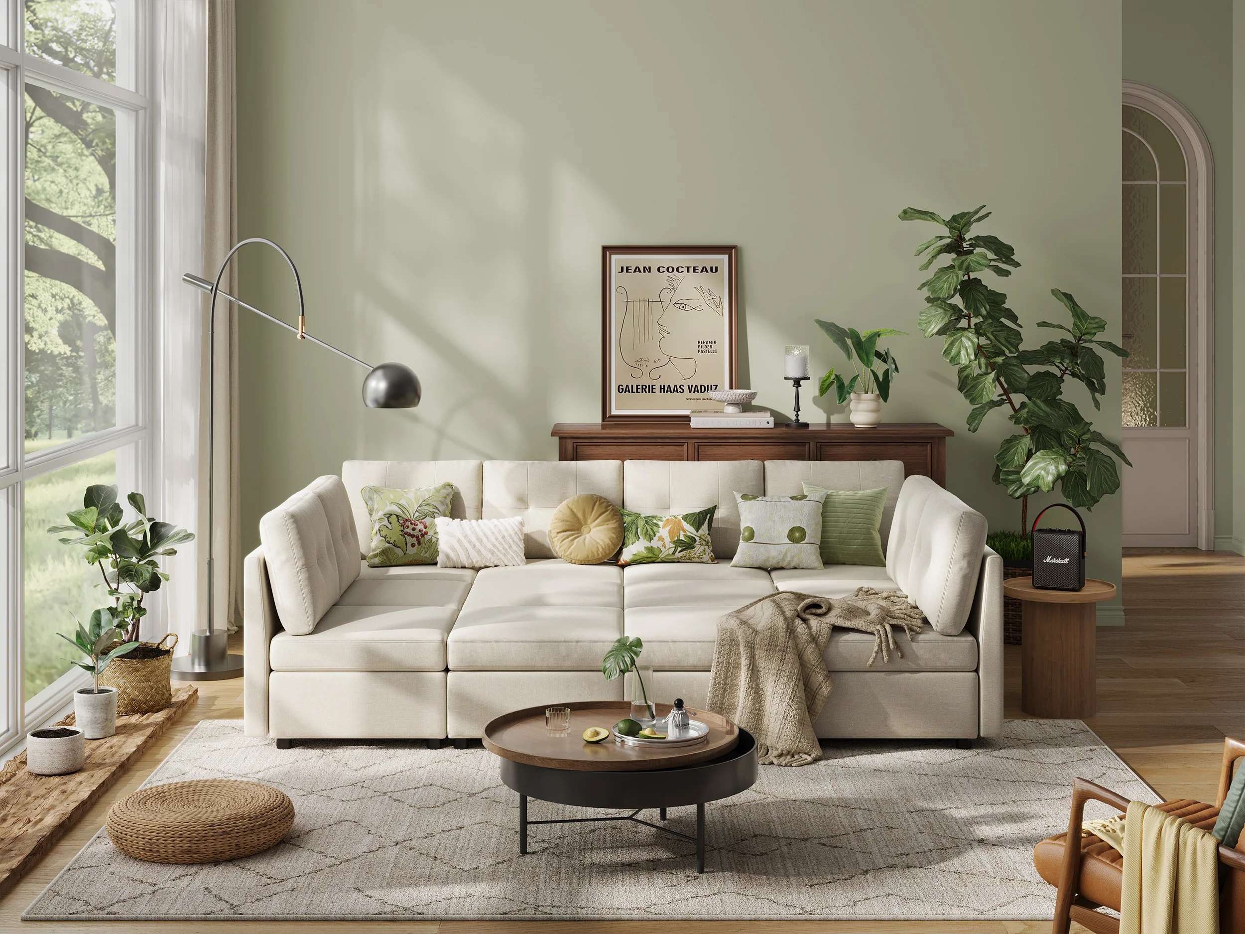 RUBIK III 8 Seats with 4 Ottomans - Image 15