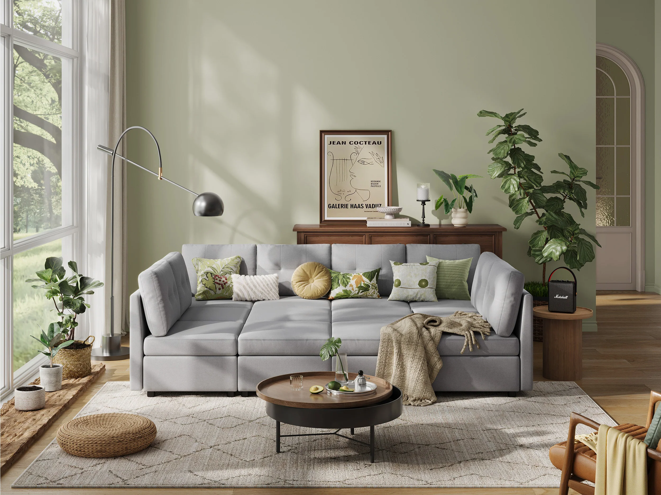 RUBIK III 8 Seats with 4 Ottomans - Image 17