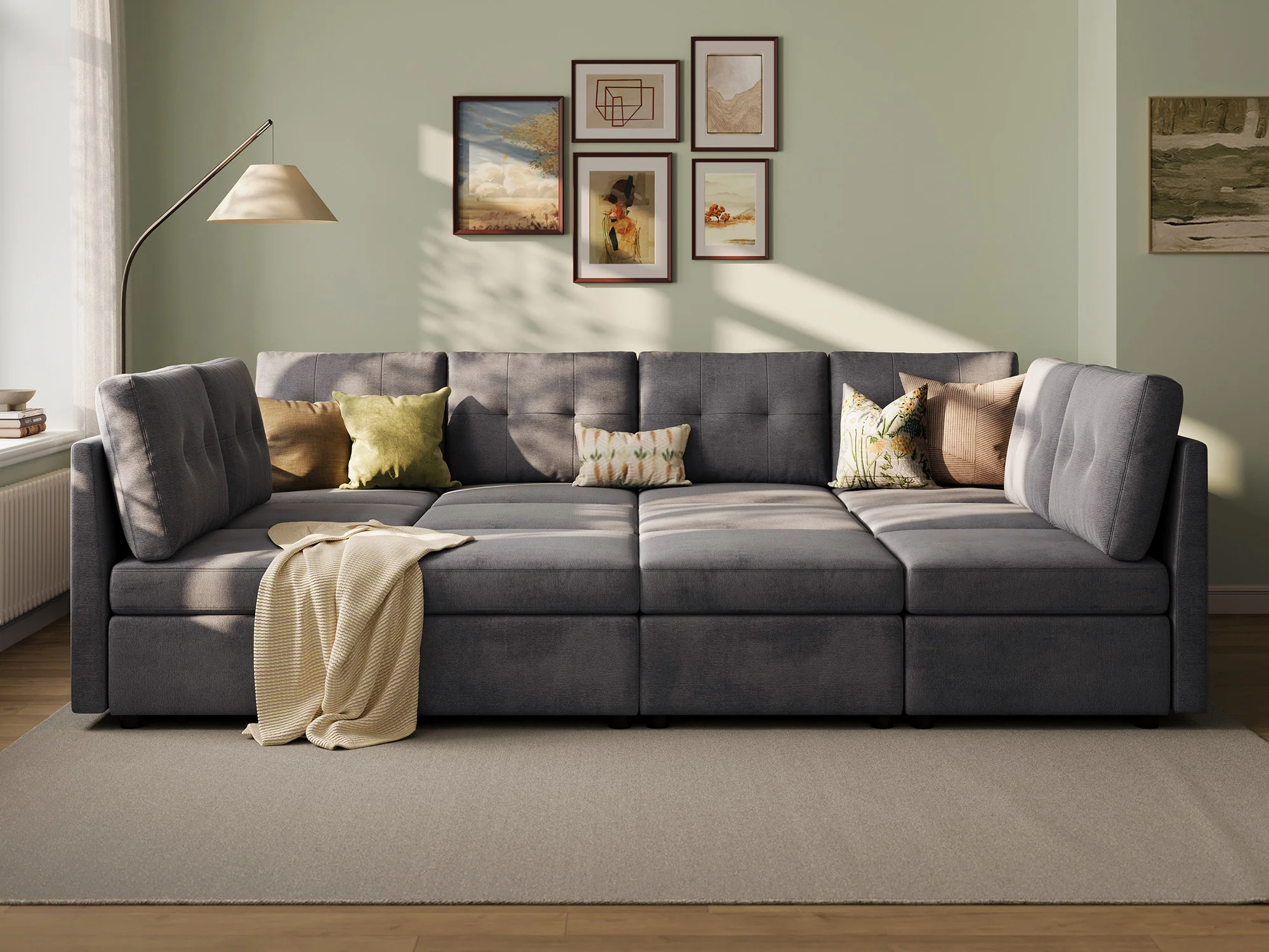 RUBIK III 8 Seats with 4 Ottomans - Image 22