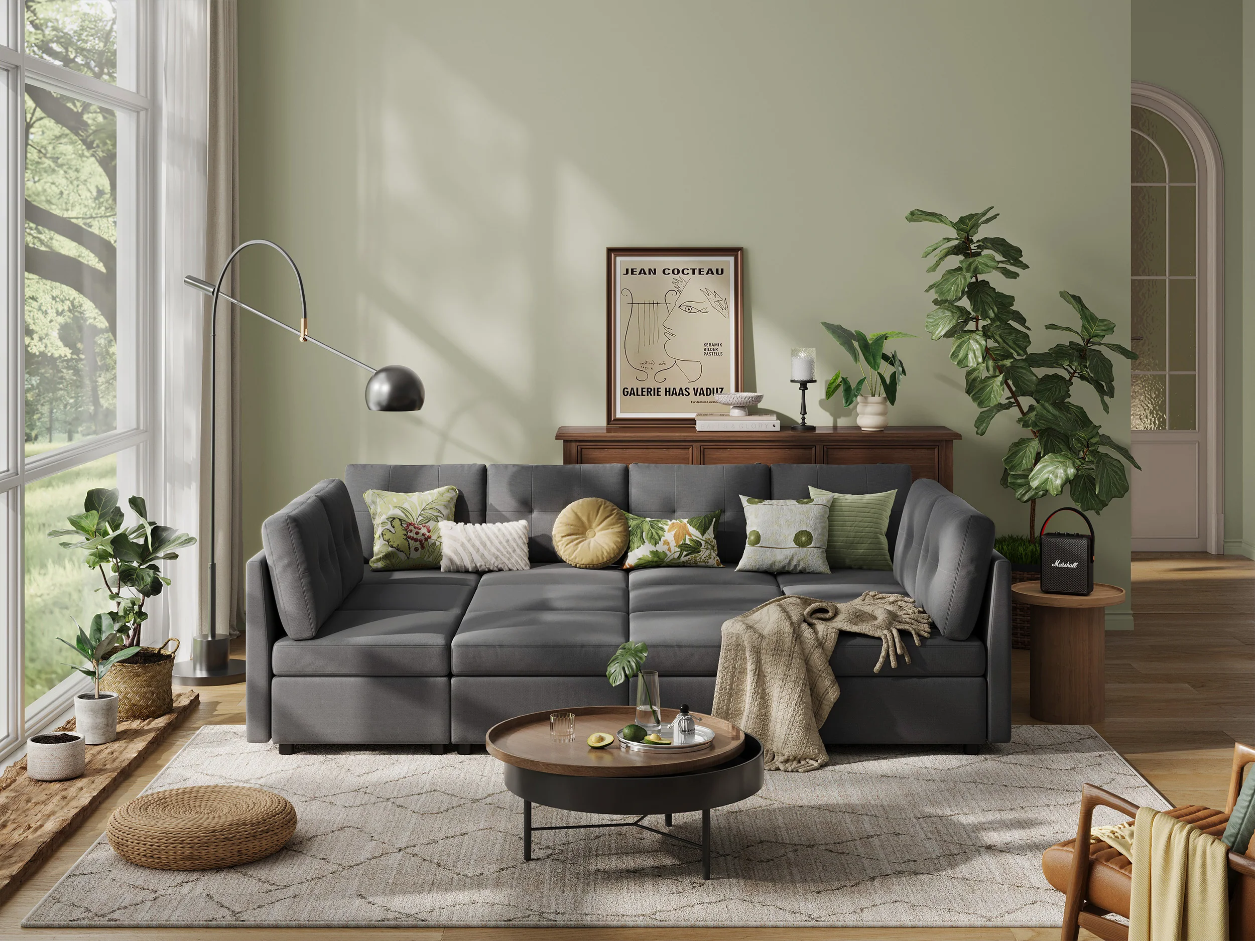 RUBIK III 8 Seats with 4 Ottomans - Image 3