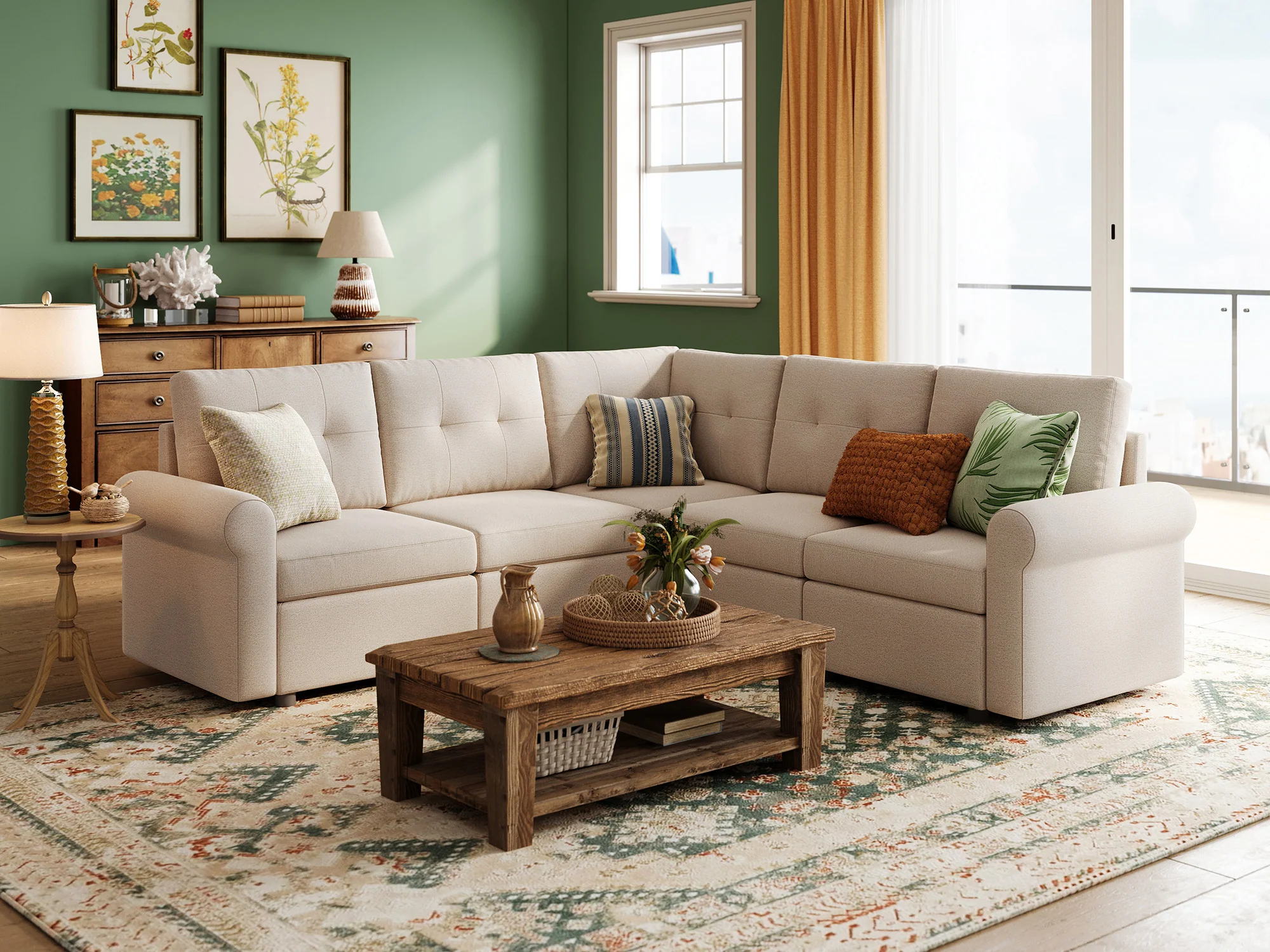 RUBIK III 4 Seats with Corner - Image 12