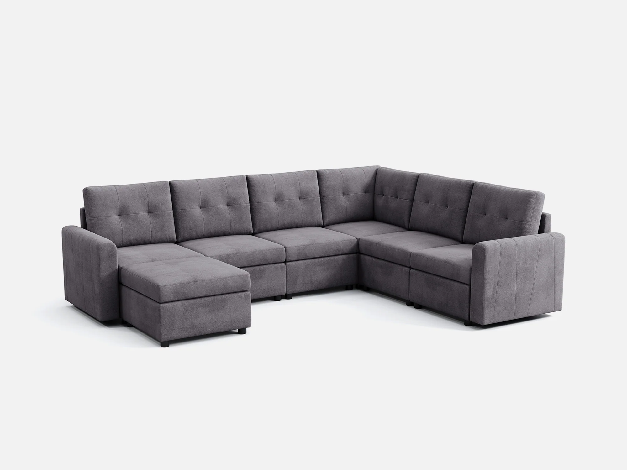 RUBIK III 5 Seats with Corner & Ottoman - Image 16