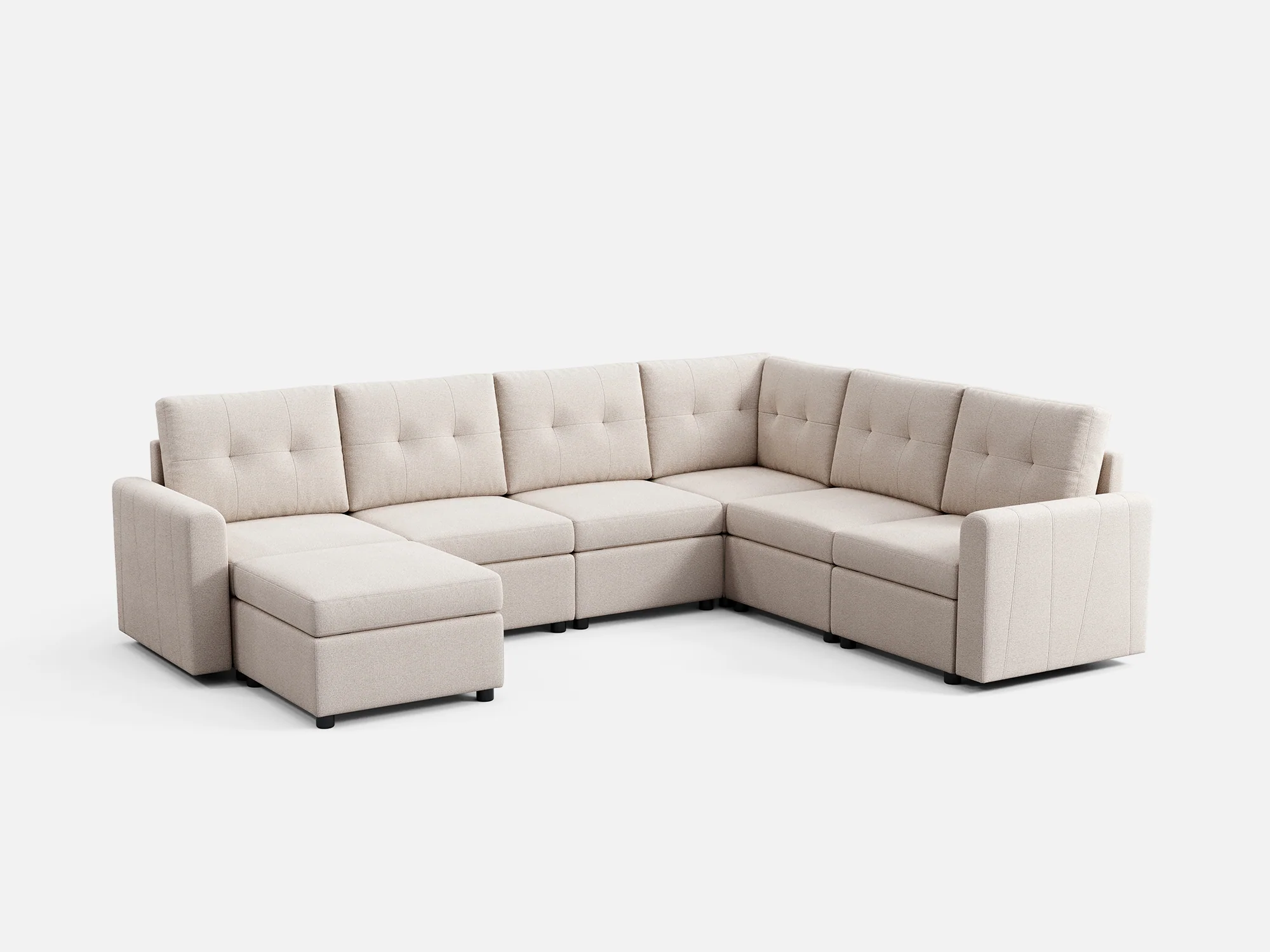 RUBIK III 5 Seats with Corner & Ottoman - Image 4