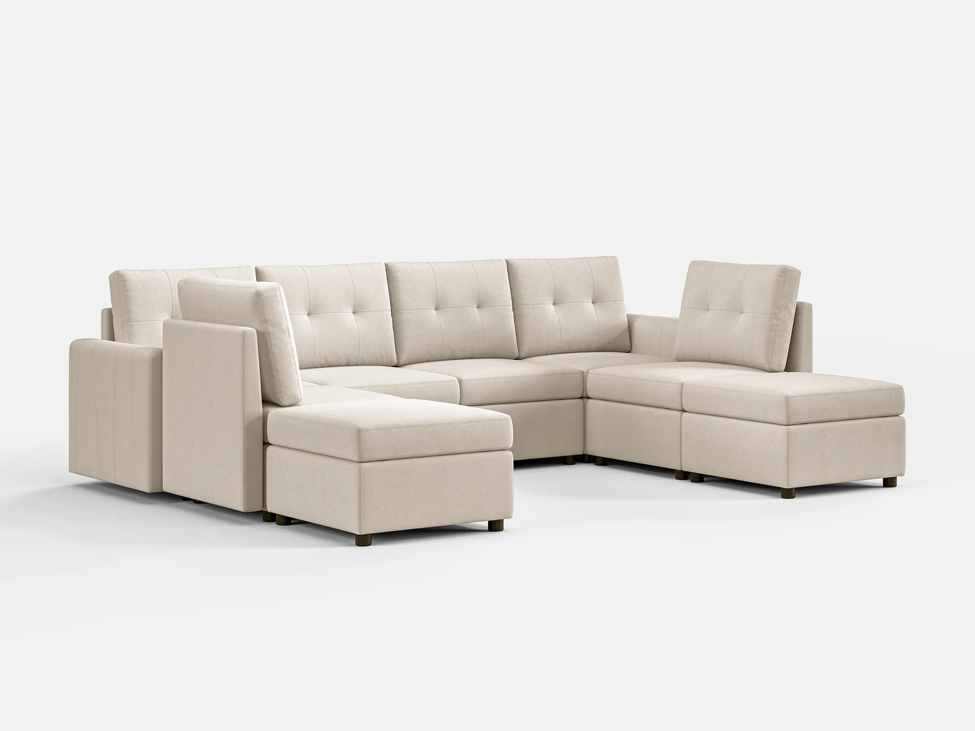 RUBIK III  6 Seats with 2 Ottomans - Image 21