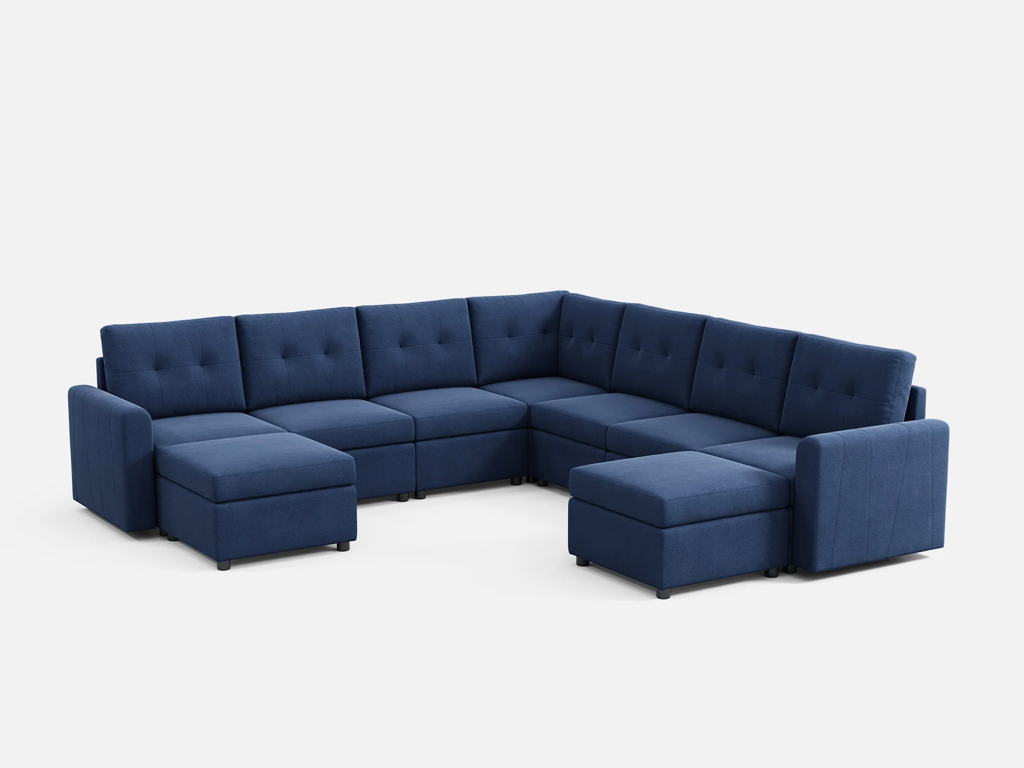 RUBIK III 6 Seats with Corner & 2 Ottomans - Image 11