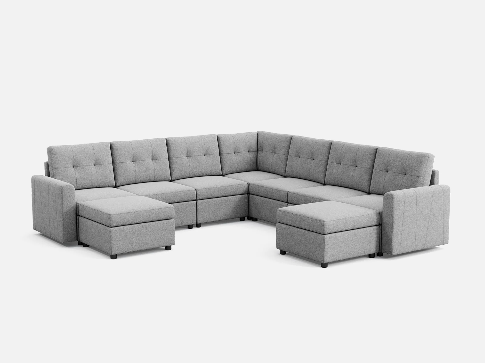 RUBIK III 6 Seats with Corner & 2 Ottomans - Image 16