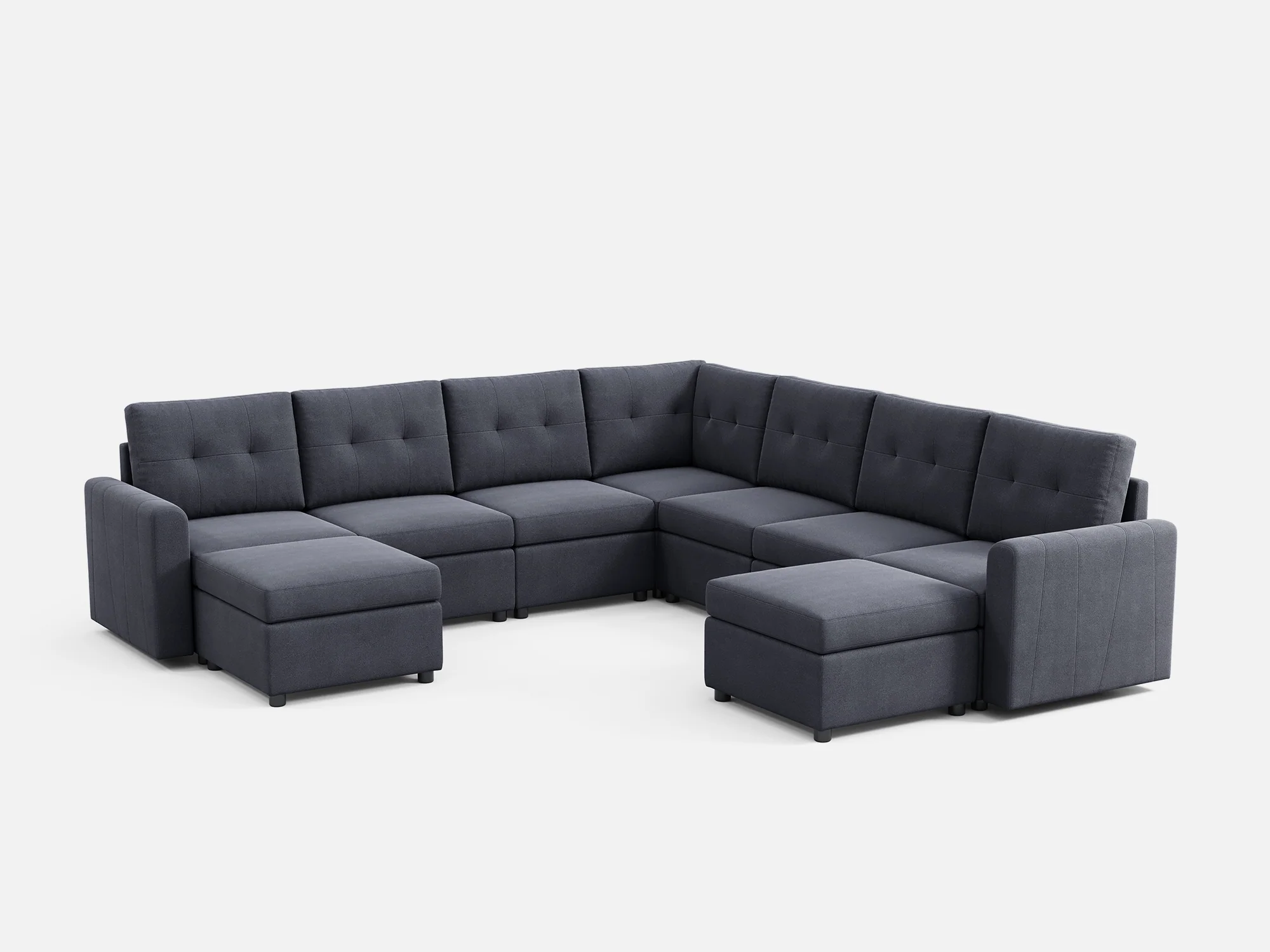 RUBIK III 6 Seats with Corner & 2 Ottomans - Image 7