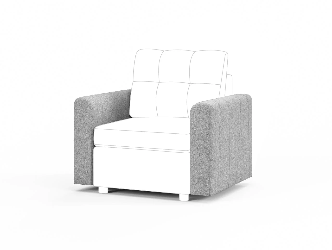 RUBIK III Armrest & Seat & Ottoman & Corner & Seat Cushion & Backrest & Back Cushion - Image 13